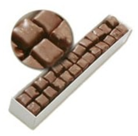 500 Gr Çikolatalı Lokum Antalya pasta