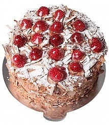 Butik Üretim 6–9 Kişilik Çikolatalı Frambuazlı Yaş Pasta Antalya pasta