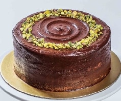 Çikolatalı Fıstıklı Yaş Pasta 2-3 Kişilik Antalya pasta