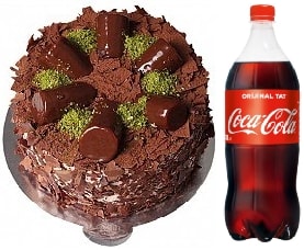 Çikolatalı Muzlu Pasta En İyi Hediye Antalya pasta