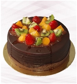 Hasbahçe Özel Reçeteli Karışık Meyveli Pasta 2-3 Kişilik Antalya pasta