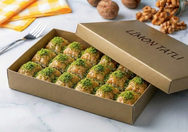 Kampanya 1000 Gr Fıstıklı Baklava - Anadolu Lezzeti Antalya pasta