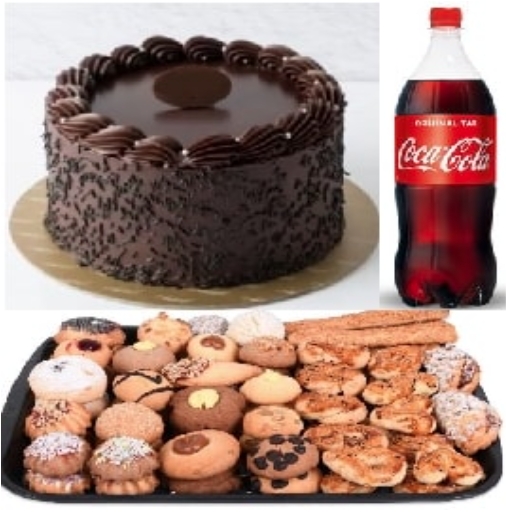 Kare Dikdörtgen Çikolatalı Yaş Pasta 6-9 Kişilik Menü Antalya pasta