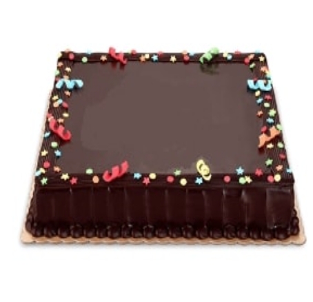 Özenle Hazırlanan 80 Kişilik Dikdörtgen Çikolatalı Pasta Antalya pasta