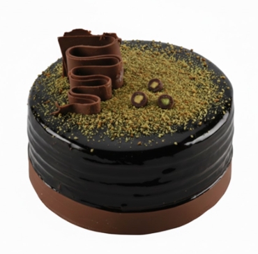 Romantik Kutlamalar İçin 2-3 Kişilik Çikolatalı Pasta Antalya pasta