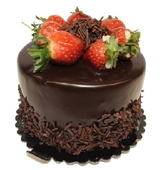 Sevgililere Özel 2-3 Kişilik Çikolatalı Pasta Antalya pasta