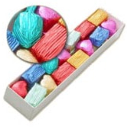 Yaldız Kaplı Çikolata 500 Gr Asil Antalya pasta